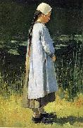 Theodore Robinson Angelus oil painting artist